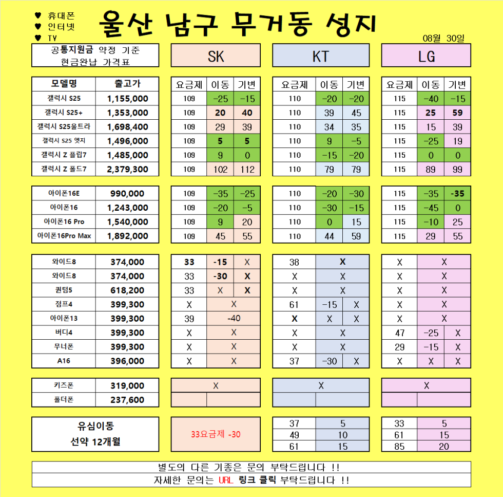 8월 30일 )) 울산 무거동 성지// 보시는 금액 그대로 입니다!!! 말바뀜 절대없음XXX
