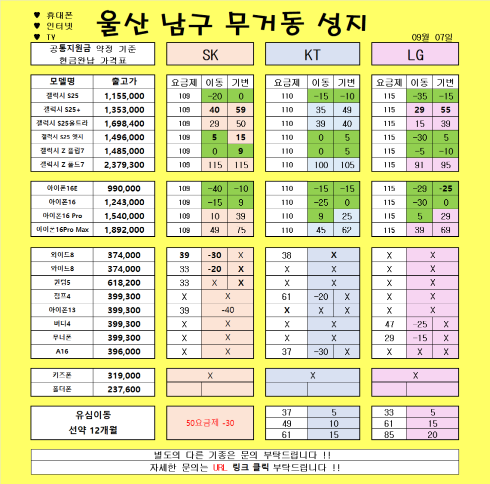 9월 7일 )) 울산 무거동 성지// 보시는 금액 그대로 입니다!!! 말바뀜 절대없음XXX