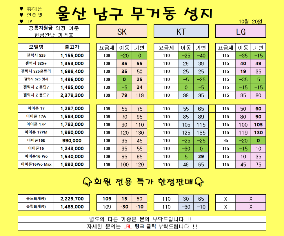 10월 20일 )) 울산 무거동 성지 // 말바뀜 없음X // KT S24+,U 재고떨이!! 막차!! // 차비지원 ㄱㄱㄱㄱㄱㄱㄱ
