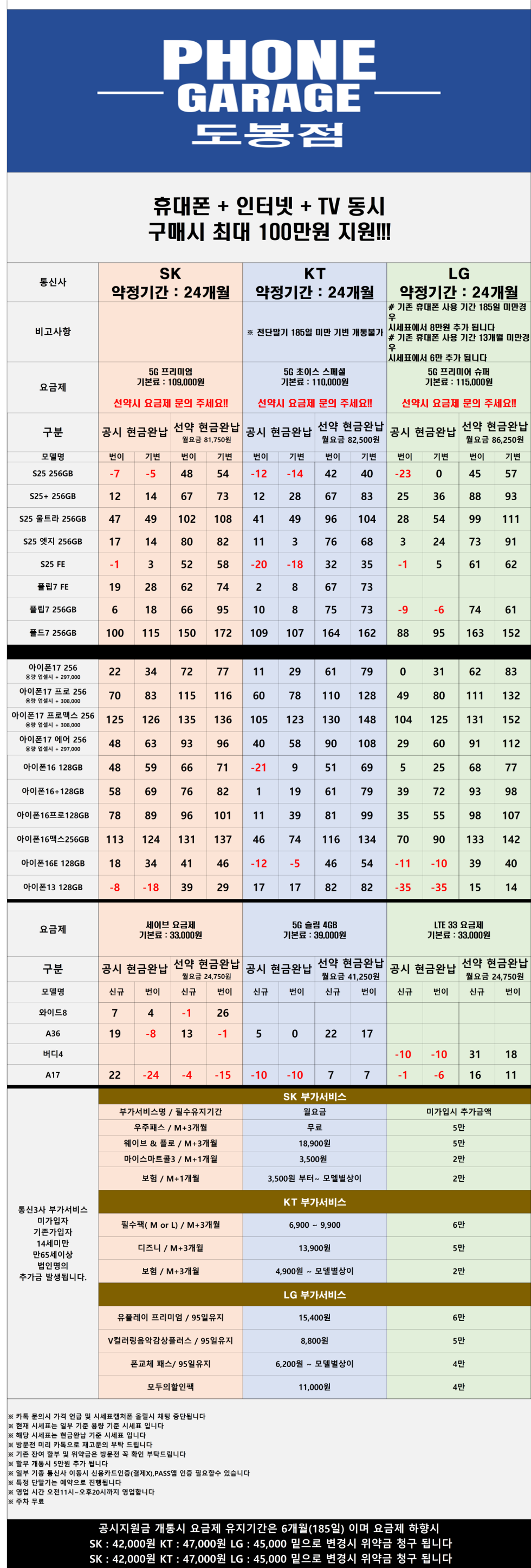 서울 도봉 성지 시세표 (시세표대로만 진행~ 말바꿈 절대 없음)