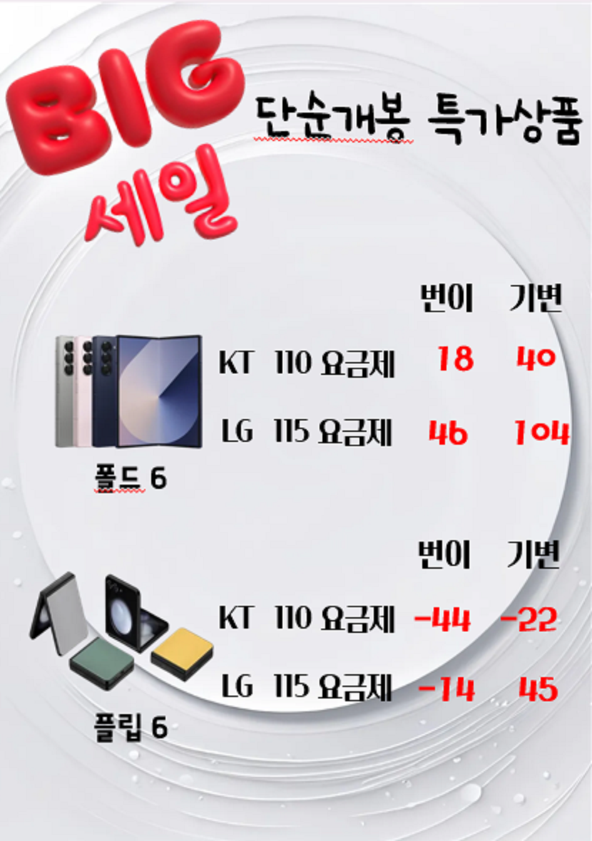 새해특가 서울시 용산 / 용산구 휴대폰 성지 시세표. 당일지급 / 카드결합X / 기기반납X