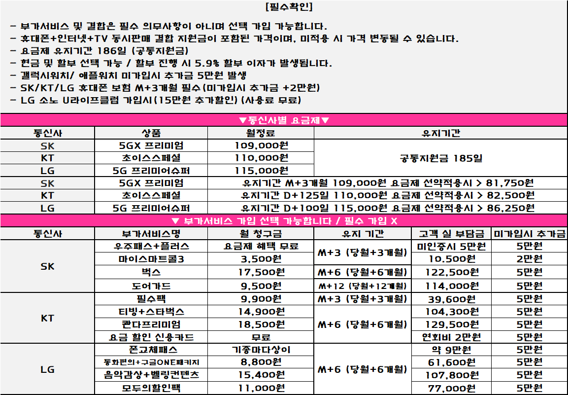 ■ 정관 코끼리 ■ 26년 1월17일// 말바뀜 X 시세표 그대로 노마진 특가 !! / 인터넷 TV 정수기 차비 공식인증맛집