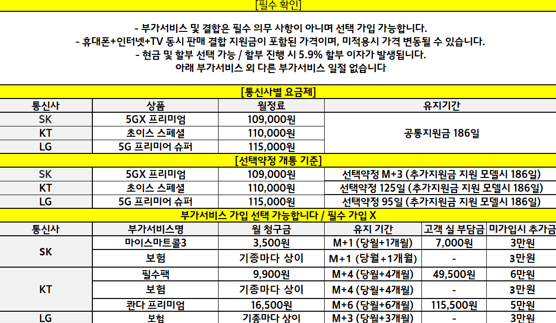 부산 남구 경대 부경대 대연동 휴대폰성지/NO마진특가! / 주말 시작 가격으로 승부합니다 !!!/ 제발 부가서비스 좀 보십쇼!! 완전 클린합니데