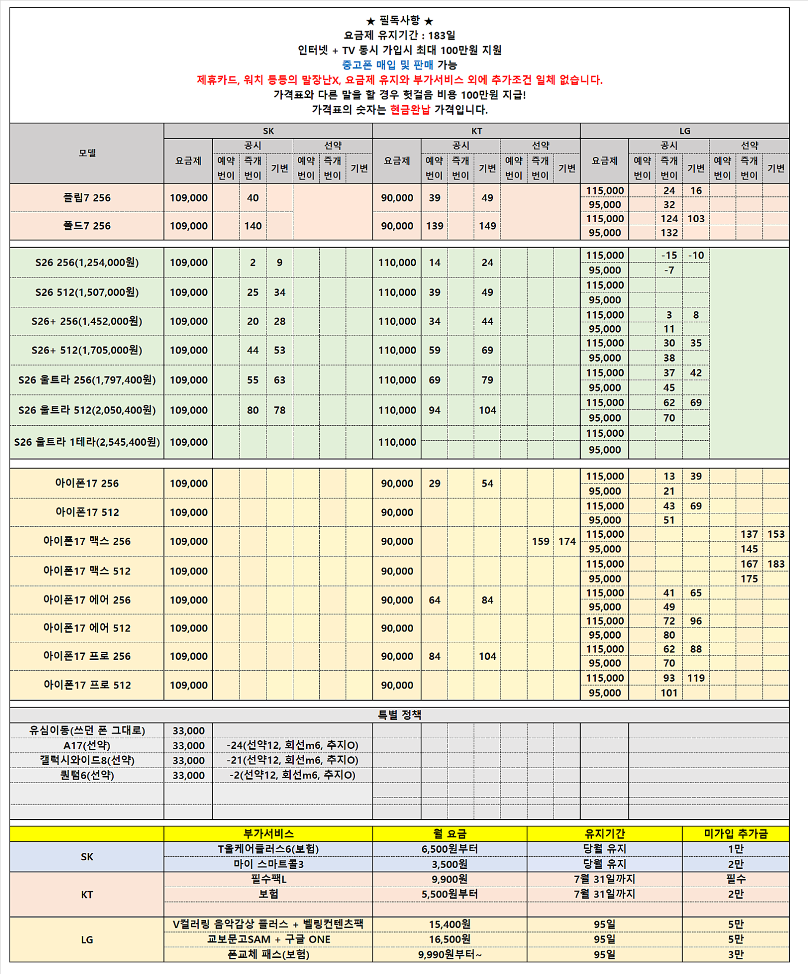 [안산성지] 딱 일요일까지만 이 가격으로! 현금완납 초특가!