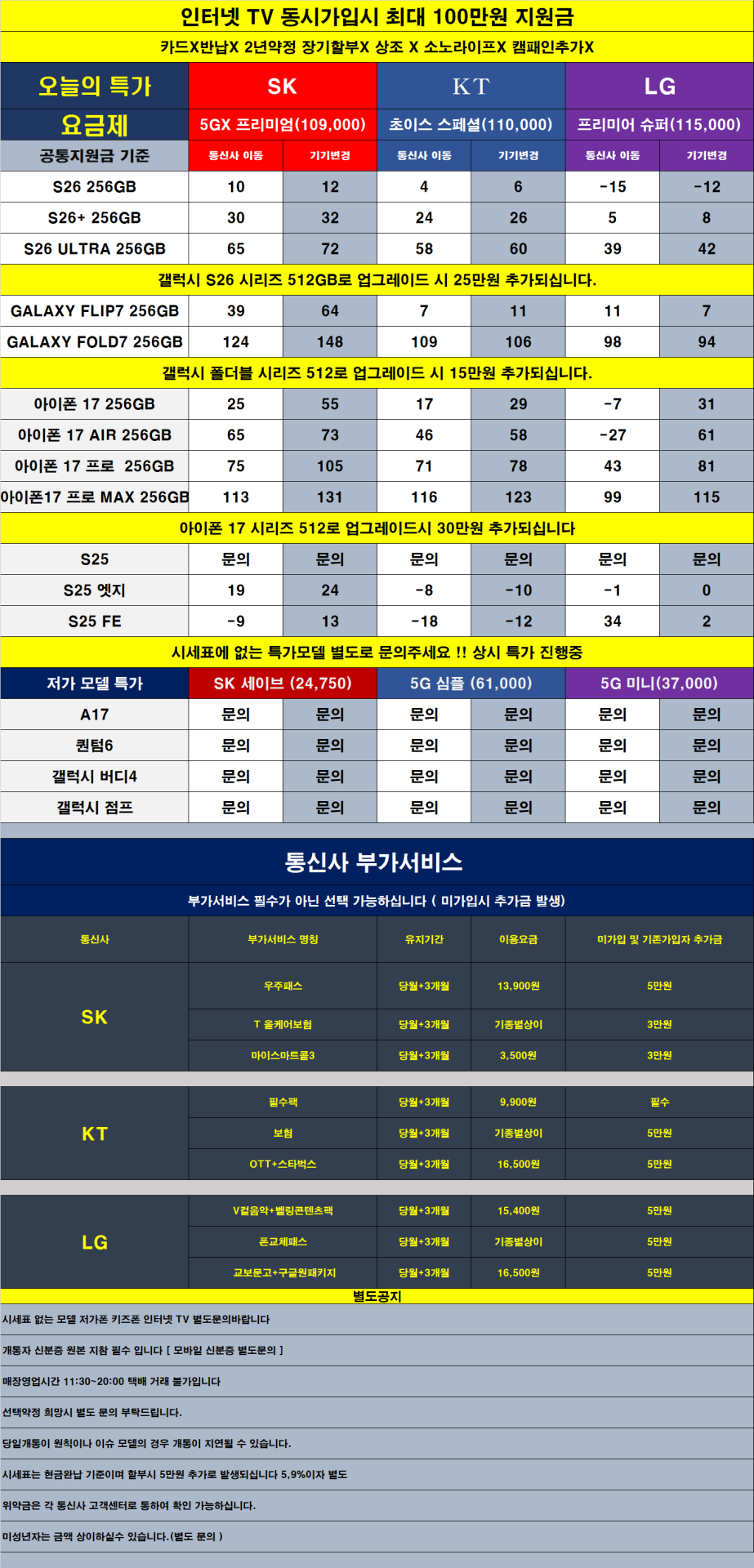 카드X반납X 고양시 투명하게 공개하는 100% 현금완납단가 [삼성감사페스티벌별도지급]
