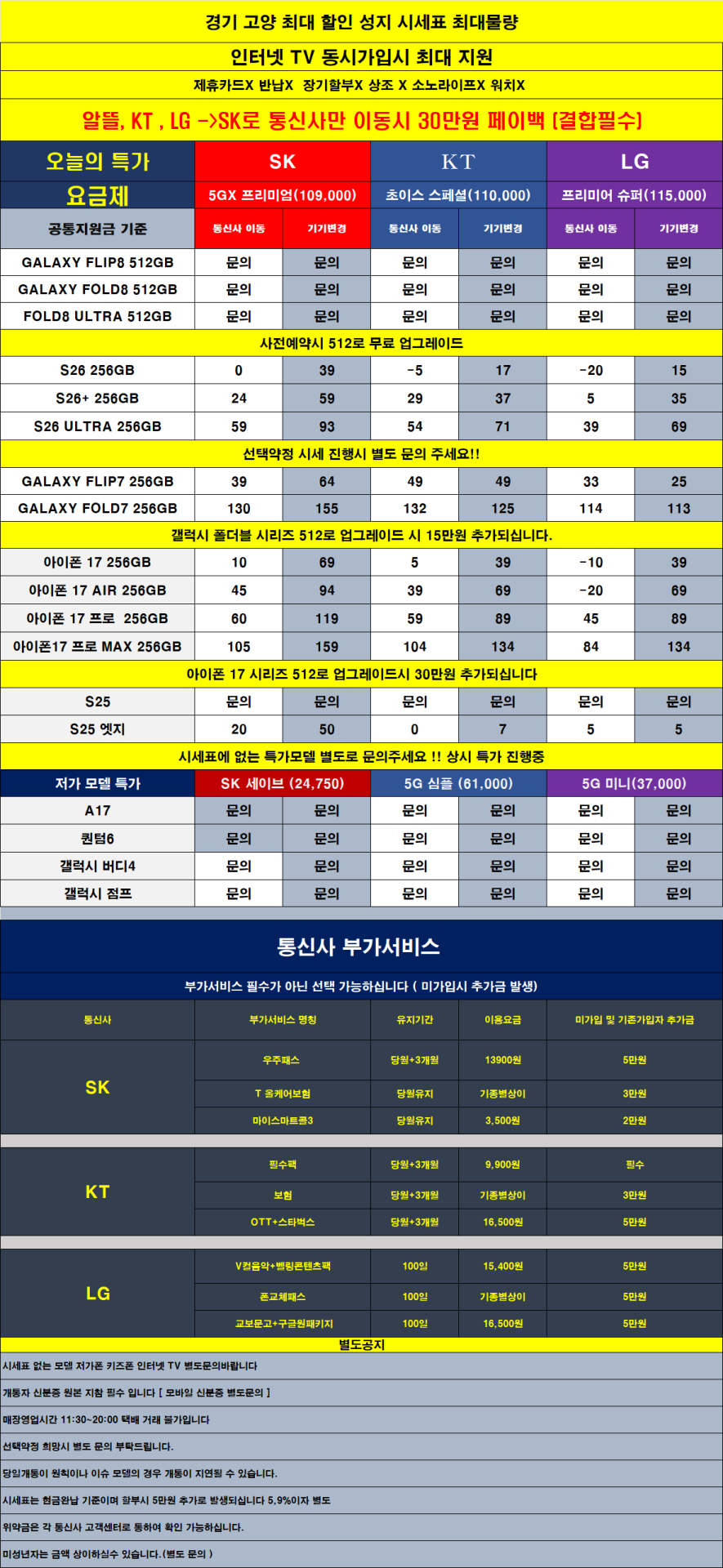 카드X반납X 고양시 투명하게 공개하는 100% 현금완납단가